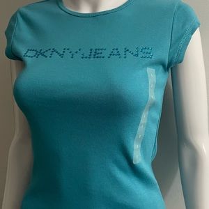 DKNY Jeans Cotton Women T-shirt size S